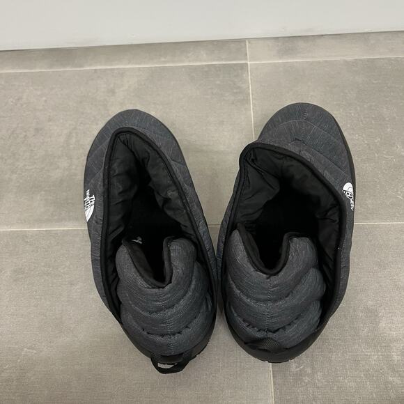 North Face Thermoball Traction Mens Size 12 Gray Booties Slippers Shoes